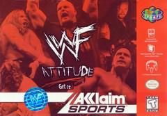 WWF Attitude - (Used, Cart/Disc Only, Cosmetic Damage) (Nintendo 64 Games)