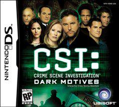 CSI Dark Motives - (CiB) (Nintendo DS Games)