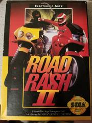 Road Rash II [Cardboard Box] - (CiB, Cosmetic Damage) (Sega Genesis Games)