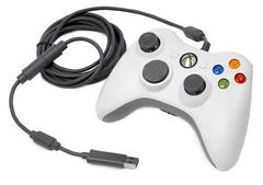 Xbox 360 Wired Controller [White] - (Used) (Xbox 360 Accessories)