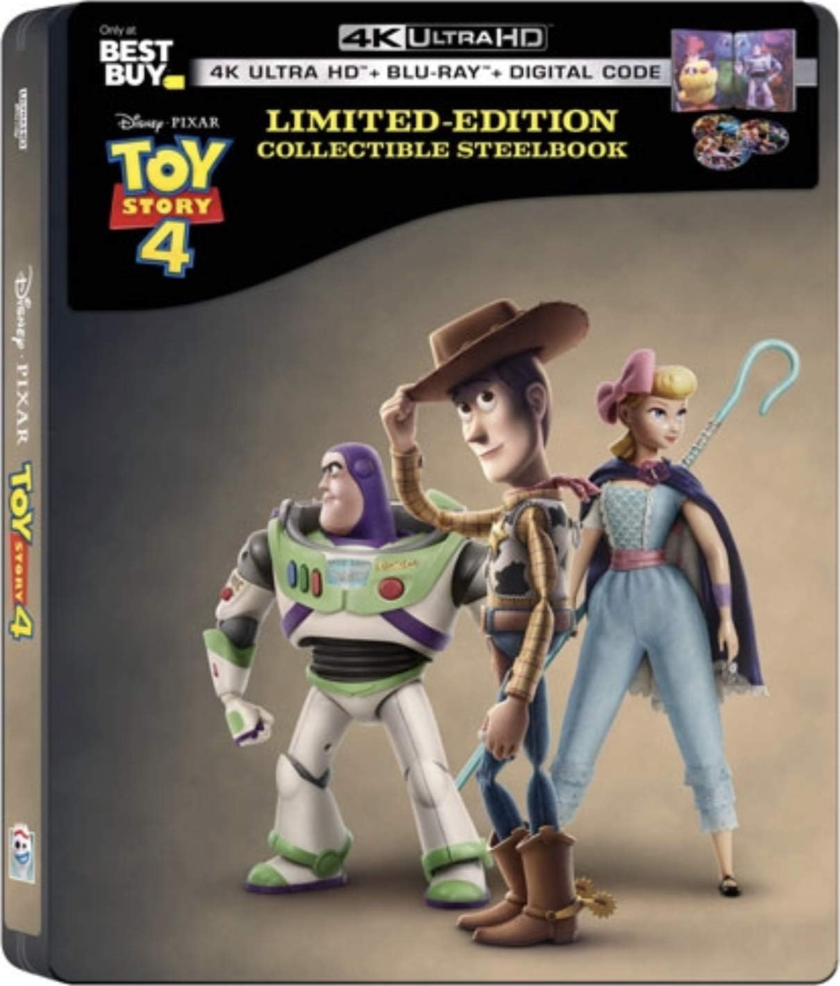 Toy Story 4 [Steelbook] - (Brand New) (Movies 4K UHD)