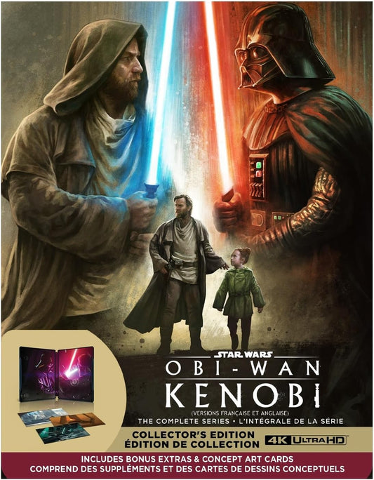 Obi-Wan Kenobi The Complete Series Limited Edition Steelbook - (Brand New) (Movies 4K UHD)