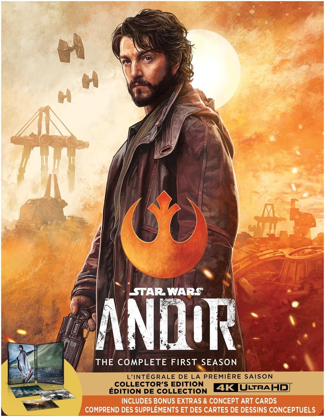 Andor The Complete First Season Limited Edition Steelbook - (Brand New) (Movies 4K UHD)