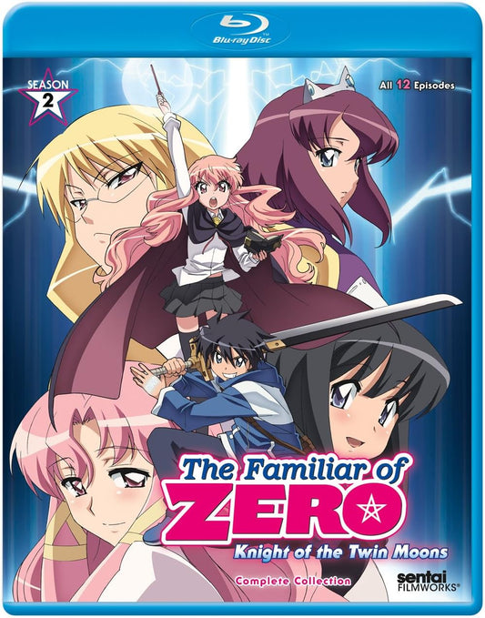 The Familiar of Zero: Knight of the Twins Moons Complete Collection Season 2 - (Used) (Movies BluRay)