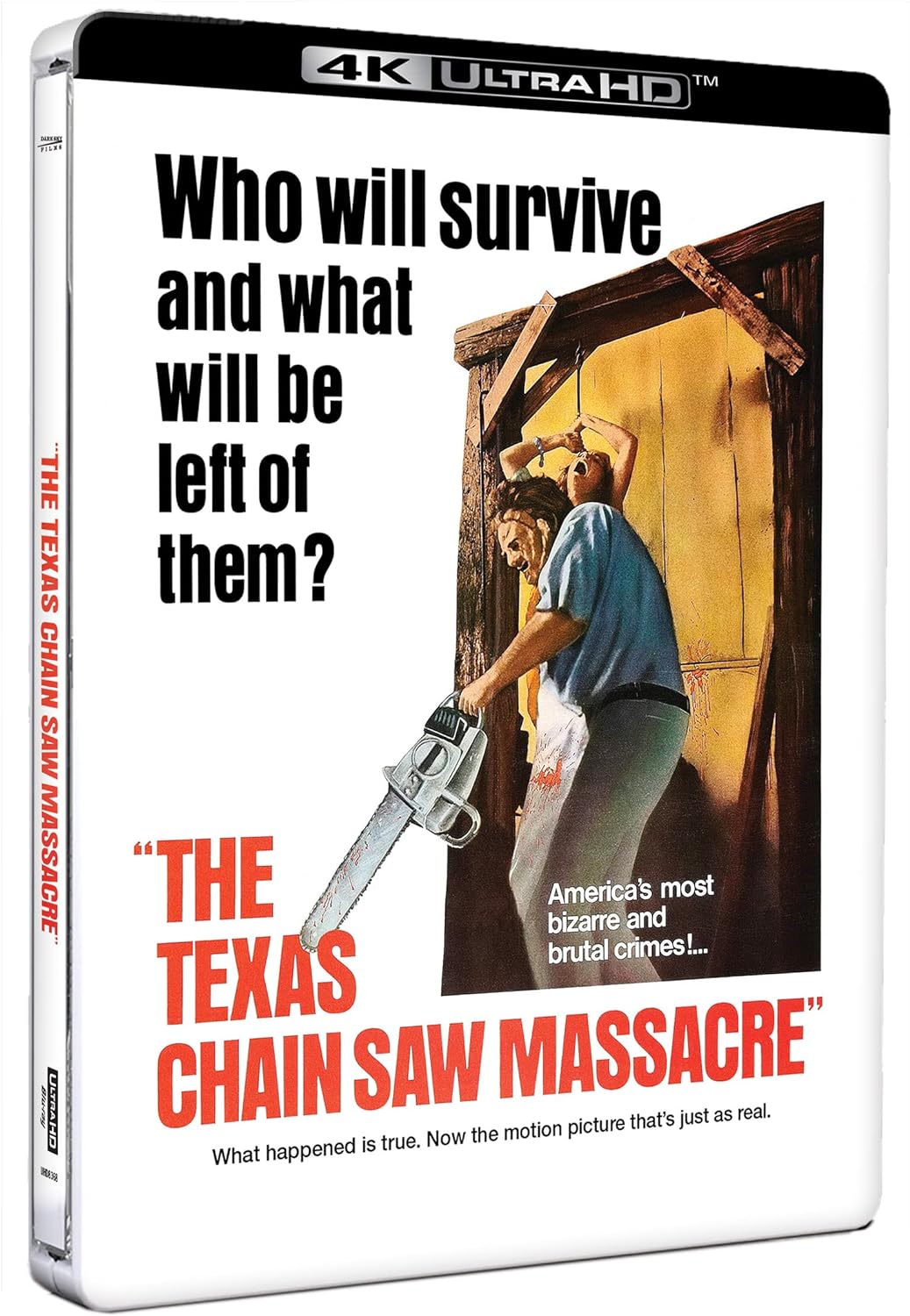 Texas Chainsaw Massacre (1974) Steelbook - (Brand New) (Movies 4K UHD)