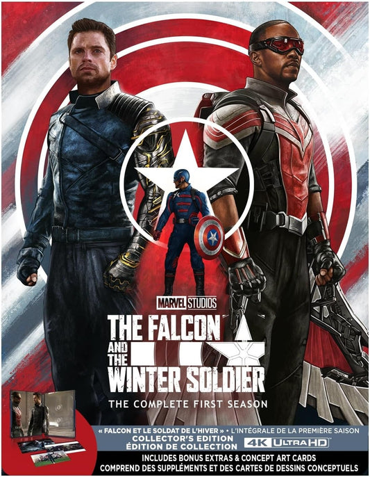 Falcon and the Winter Soldier, The: Season 1 [Steelbook] - (Brand New) (Movies 4K UHD)