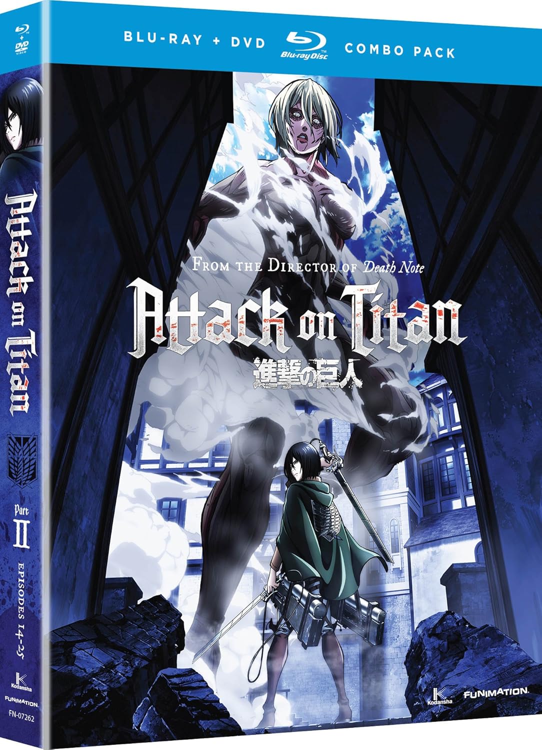 Attack on Titan Part II - (Brand New) (Movies BluRay)