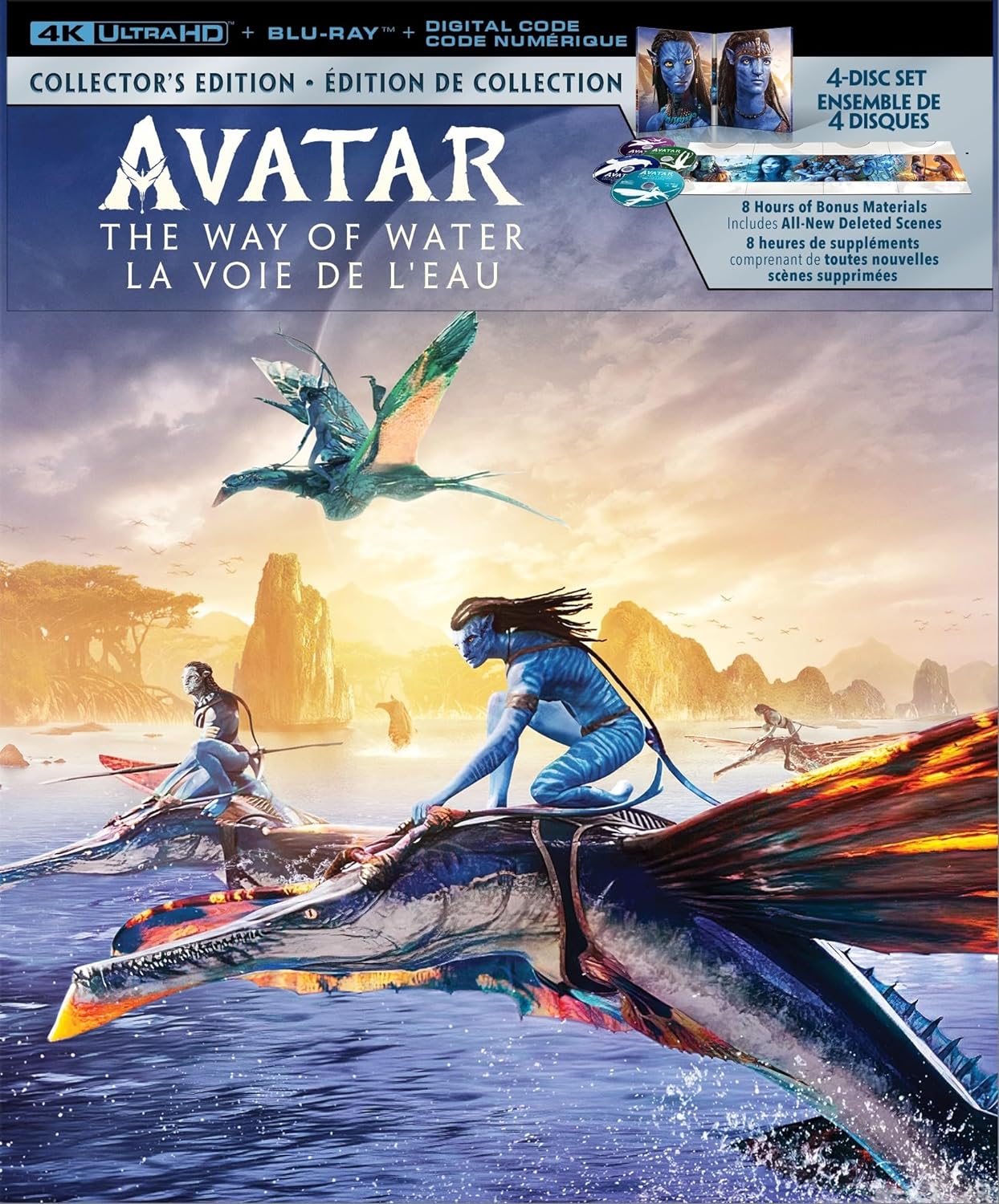 Avatar The Way of Water Collector’s Edition - (Brand New) (Movies 4K UHD)