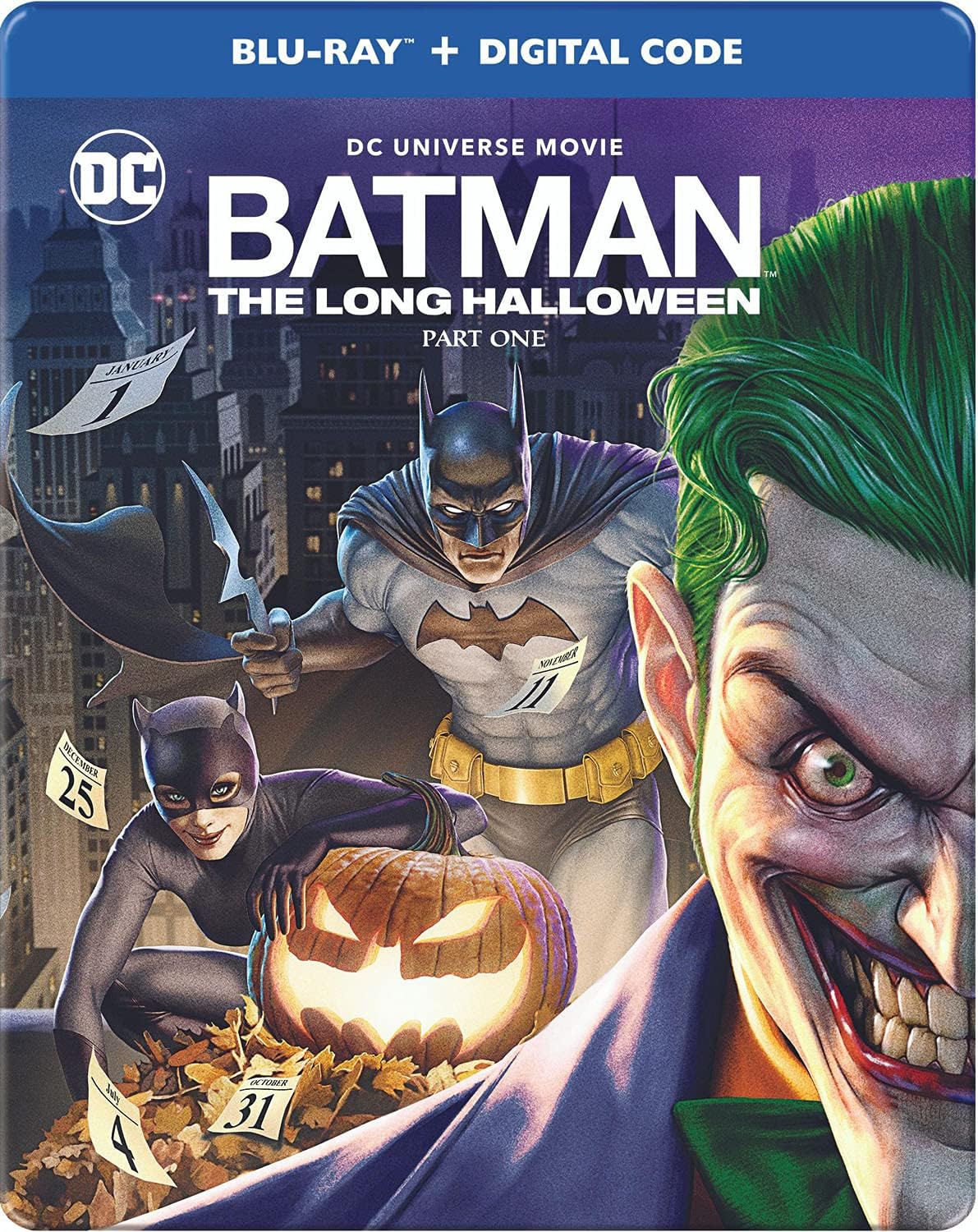 Batman The Long halloween Part One Limited Edition Steelbook - (Brand New) (Movies BluRay)