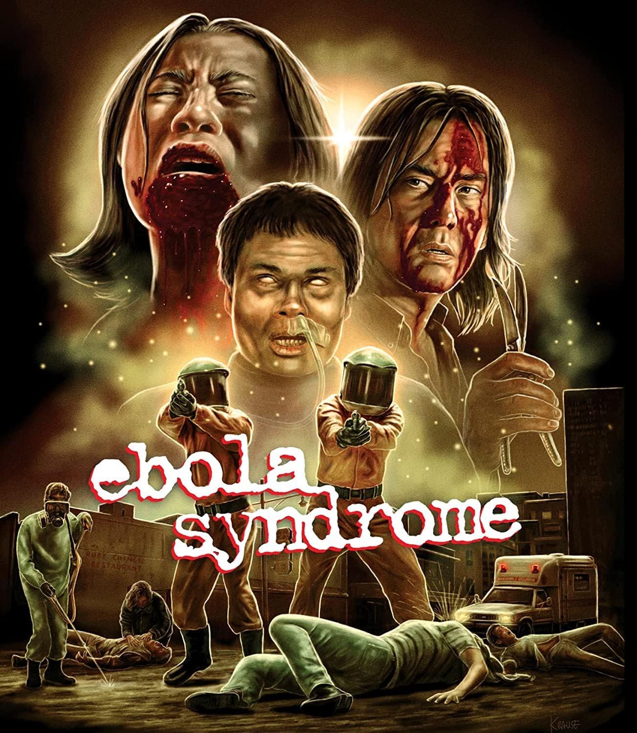 Ebola Syndrome - Vinegar Syndrome w/ Slipcover - (Brand New) (Movies 4K UHD)