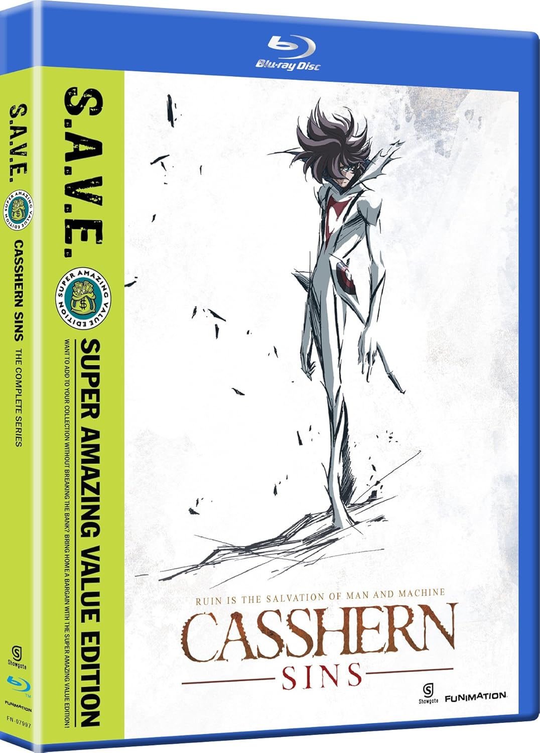 Casshern Sins The Complete Series (S.A.V.E.) - (Used) (Movies BluRay)