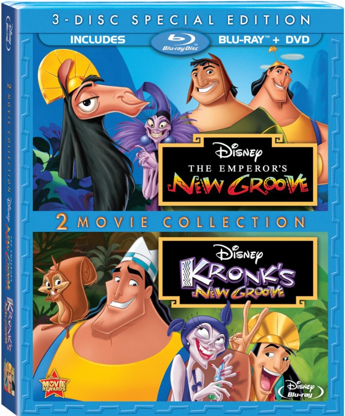 The Emperor’s New Groove / Kronk’s New Groove 2 Movie Collection - (Used) (Movies BluRay)