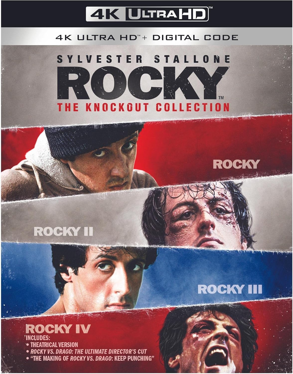 Rocky The knockout Collection - (Used) (Movies 4K UHD)