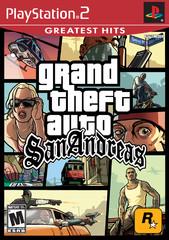 Grand Theft Auto San Andreas [Greatest Hits] - (Used, No Manual) (Playstation 2 Games)