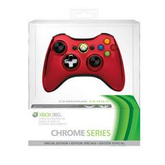 Xbox 360 Wireless Controller [Red Chrome] - (Used) (Xbox 360 Accessories)