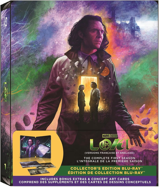 Loki: The Complete First Season Limited Editon Steelbook - (Brand New) (Movies BluRay)