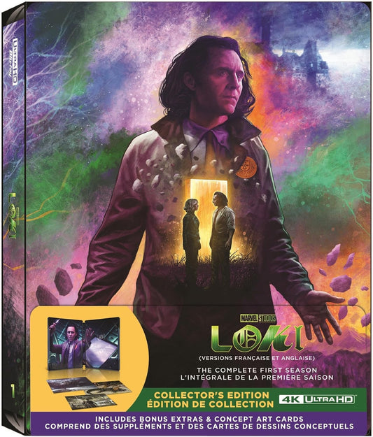 Loki: The Complete First Season [Steelbook} - (Brand New) (Movies 4K UHD)