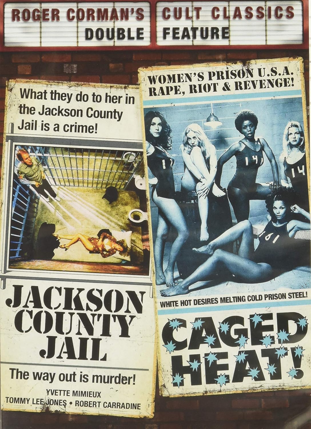 Jackson County Jail / Caged Heat - (Used) (Movies DVD)