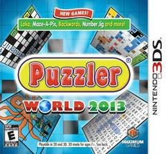 Puzzler World 2013 - (CiB, Cosmetic Damage) (Nintendo 3DS Games)