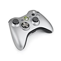 Silver Xbox 360 Wireless Controller - (Used) (Xbox 360 Accessories)