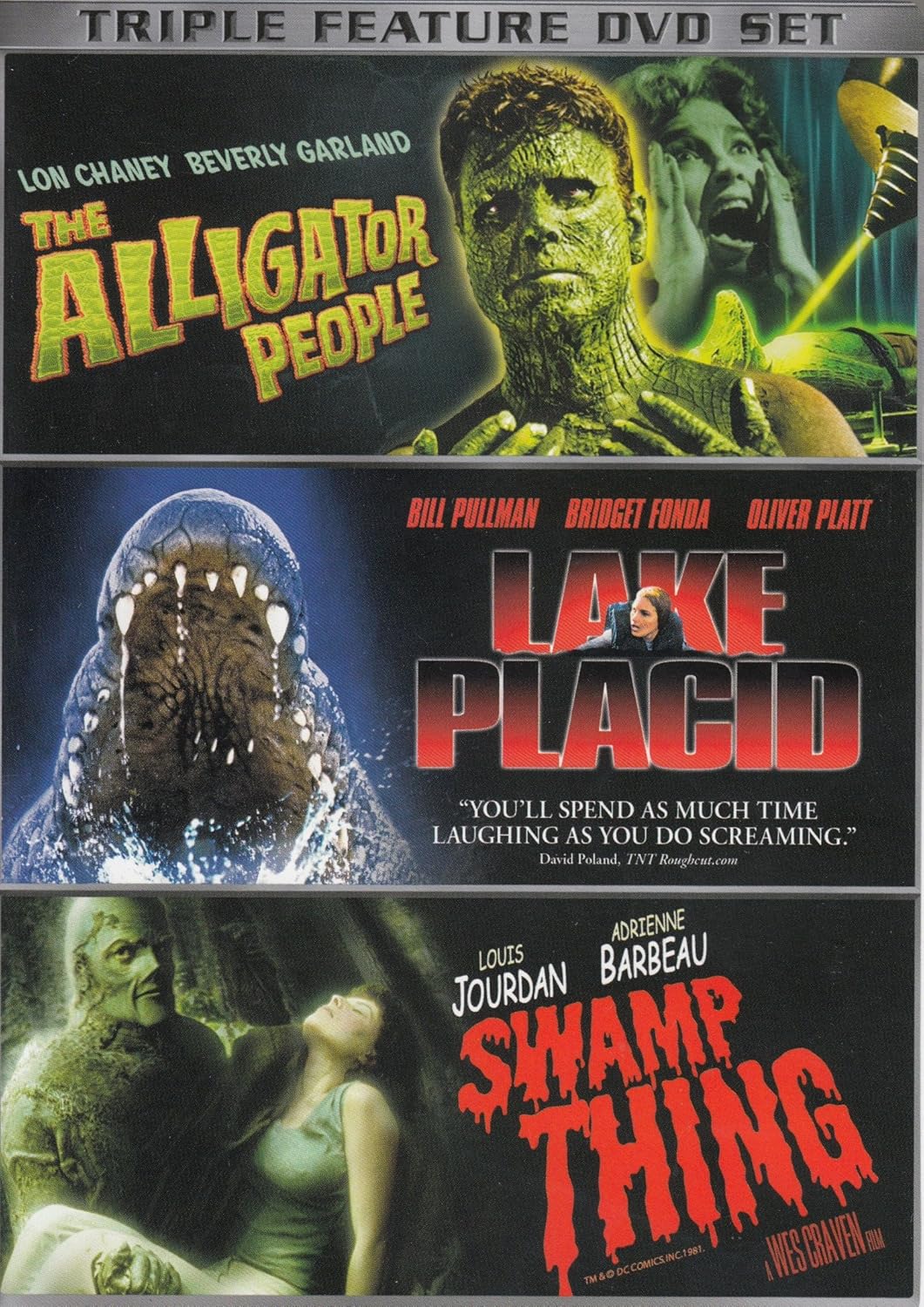 Alligator People / Lake Placid / Swamp Thing - (Used) (Movies DVD)