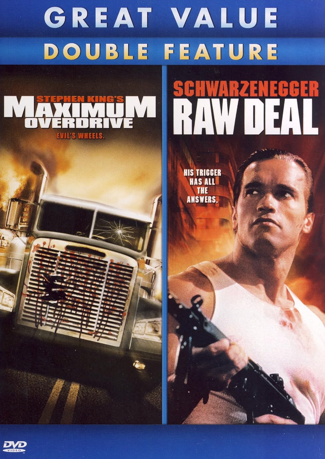 Maximum Overdrive / Raw Deal - (Used) (Movies DVD)