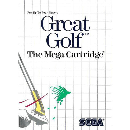 Great Golf - (Used, No Manual, Cosmetic Damage) (PAL Sega Master System Games)