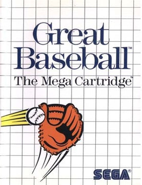 Great Baseball - (Used, No Manual, Cosmetic Damage) (PAL Sega Master System Games)