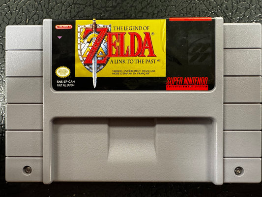 Zelda Link to the Past [French] - (Used, Cart/Disc Only, Cosmetic Damage) (Super Nintendo Games)