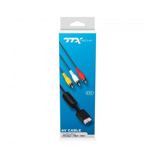 Playstation AV Cable (PS/PS2/PS3) (TTX) - (Brand New) (Playstation 2 Accessories)