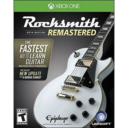 Rocksmith 2014 Remastered [Cable Bundle] - (CiB) (Xbox One Games)