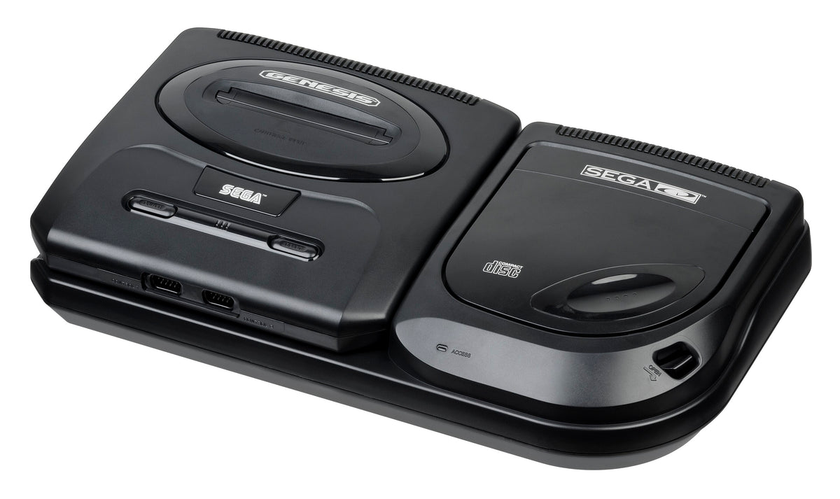 Genesis Console Cd Sega Genesis/Sega CD Model 2 w/ Sewer Shark - (Used) (Sega CD Consoles ...