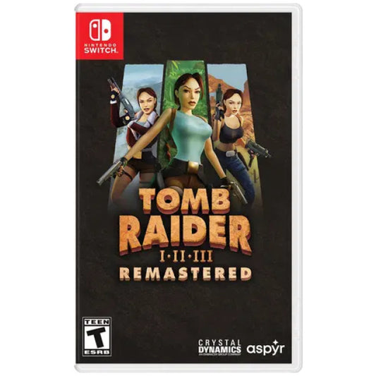 Tomb Raider I-III Remastered - (CiB) (Nintendo Switch Games)