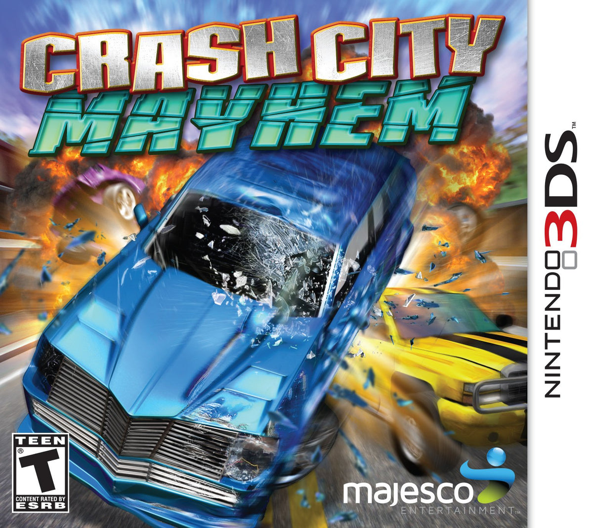Crash City Mayhem - (Used, No Manual) (Nintendo 3DS Games)
