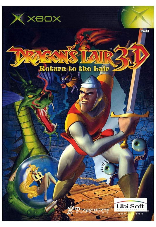 Dragon's Lair 3D - (Used, No Manual) (Xbox Games)