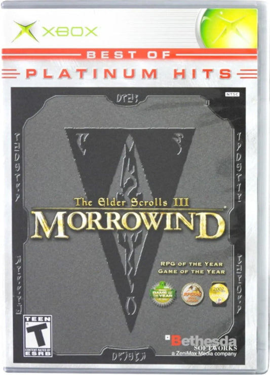 Elder Scrolls III Morrowind [Best of Platinum Hits] - (Used, No Manual) (Xbox Games)