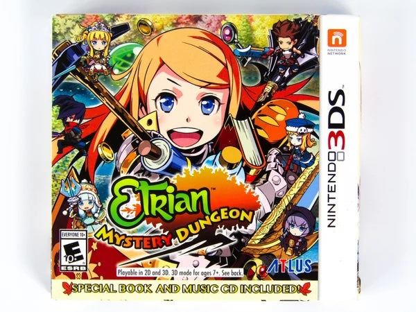 Etrian Mystery Dungeon [Soundtrack Bundle] - (Brand New) (Nintendo 3DS Games)