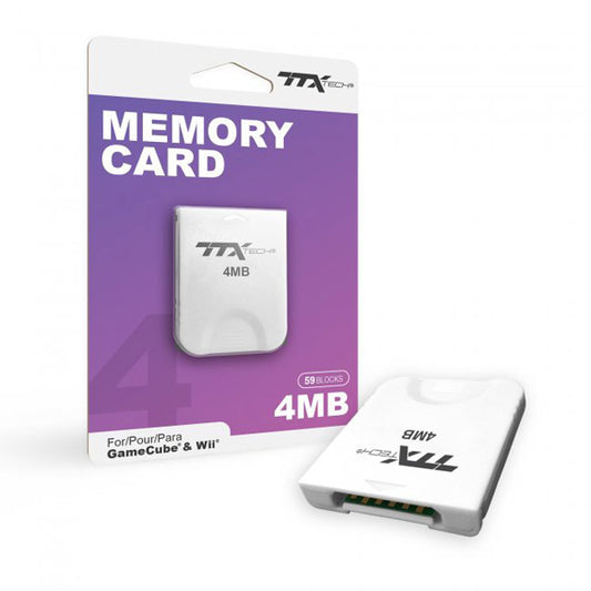 4MB 59 Block Memory Card (TTX) - (Brand New) (Gamecube Accessories)