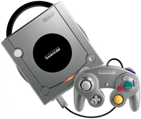 Digital AV GameCube System (Platinum) - (Used, Cosmetic Damage) (Gamecube Consoles)
