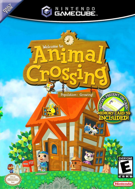 Animal Crossing (w/ Memory Card)  - (CiB) (Gamecube Games)