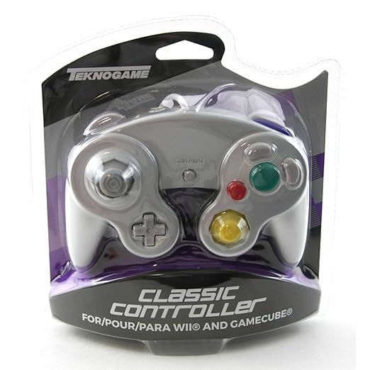 Gamecube Controller (Teknogame, Platinum) - (Brand New) (Gamecube Accessories)