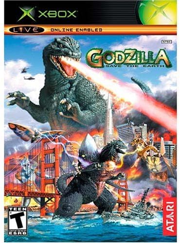 Godzilla Save the Earth - (Used, Cart/Disc and Manual, Cosmetic Damage) (Xbox Games)