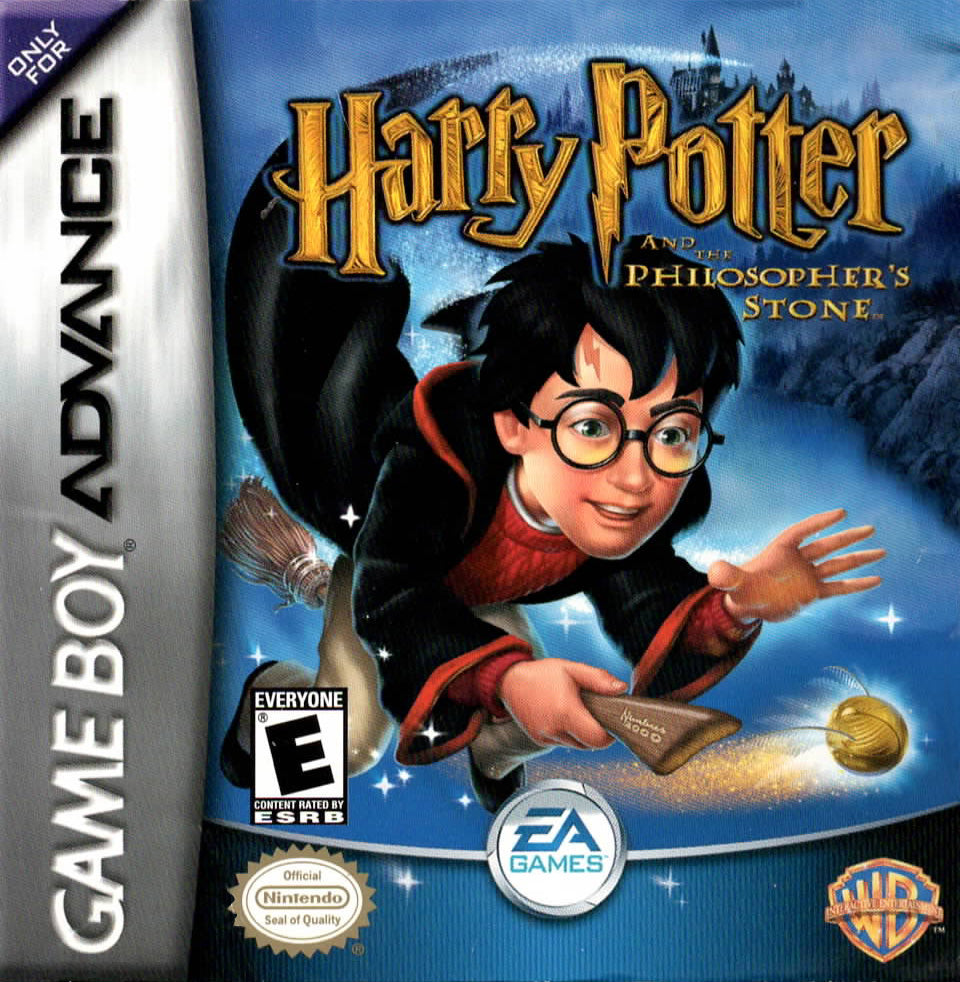 Harry Potter and the Philosopher's Stone [Canadian] - (CiB, Cosmetic Damage) (GameBoy Advance Games)