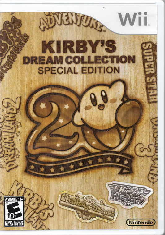 Kirby's Dream Collection: Special Edition (Game Only) - (Used, CiB) (Wii Games)
