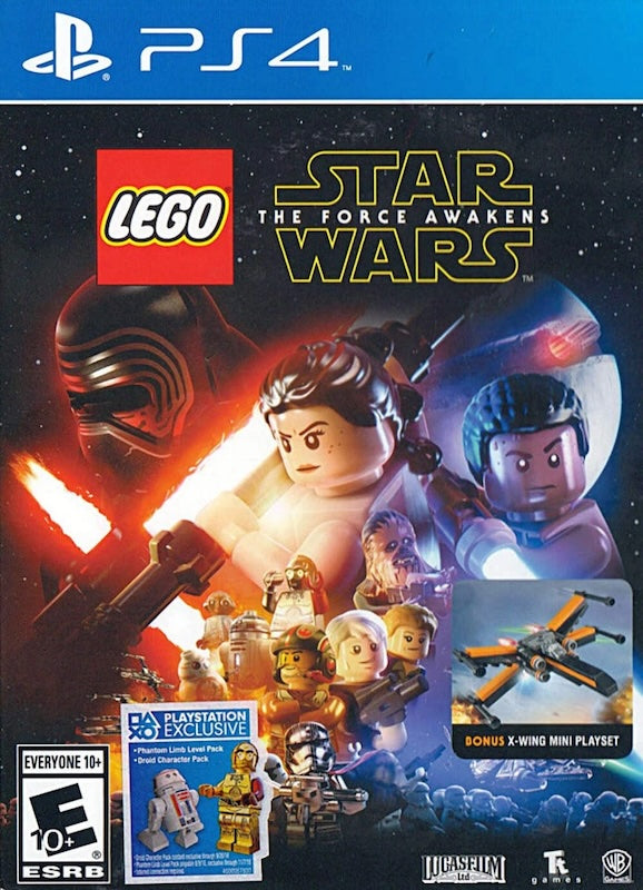Lego Star Wars: The Force Awakens (w/ X-Wing Mini) - (Brand New) (Playstation 4 Games)