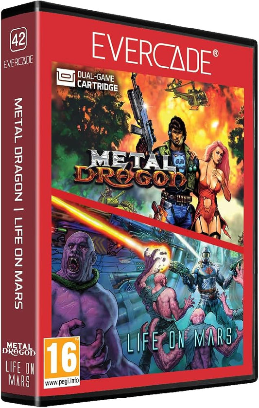 Metal Dragon / Life On Mars - (CiB) (Evercade Games)