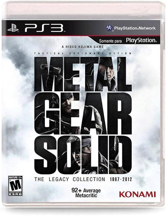 Metal Gear Solid: The Legacy Collection (w/ Book) - (CiB, Cosmetic Damage) (Playstation 3 Games)