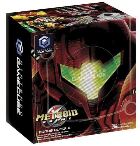Platinum Gamecube System [Metroid Bundle] - (CiB, Damaged Packaging) (Gamecube Consoles)