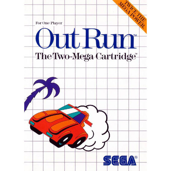 Out Run - (CiB) (PAL Sega Master System Games)