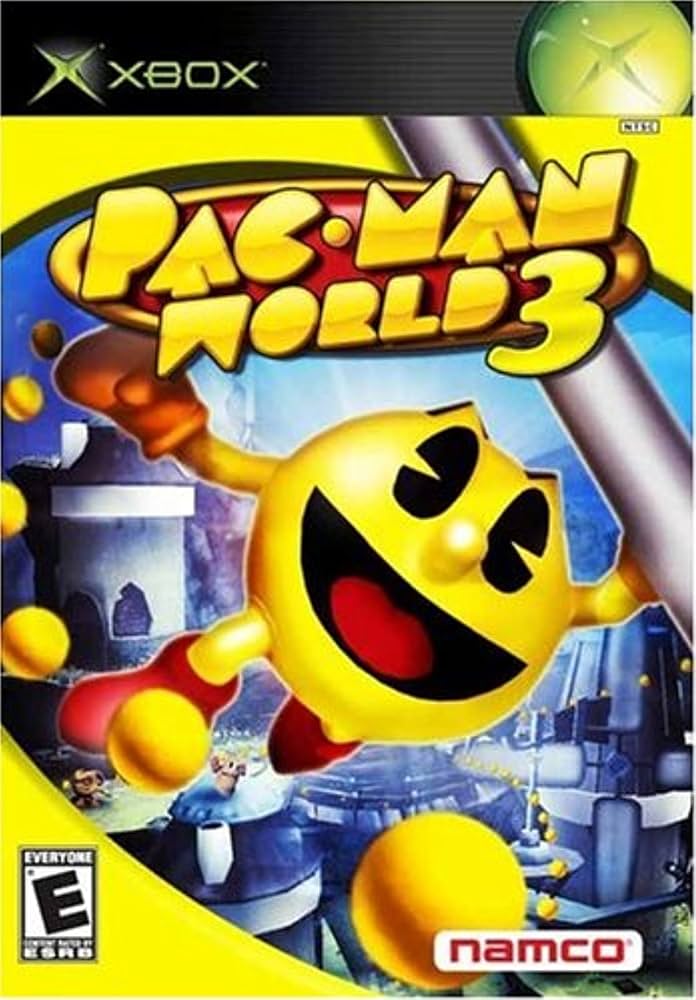 Pac-Man World 3 - (Used, No Manual, Cosmetic Damage) (Xbox Games)